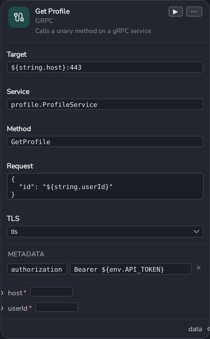 Every kind of node, first class