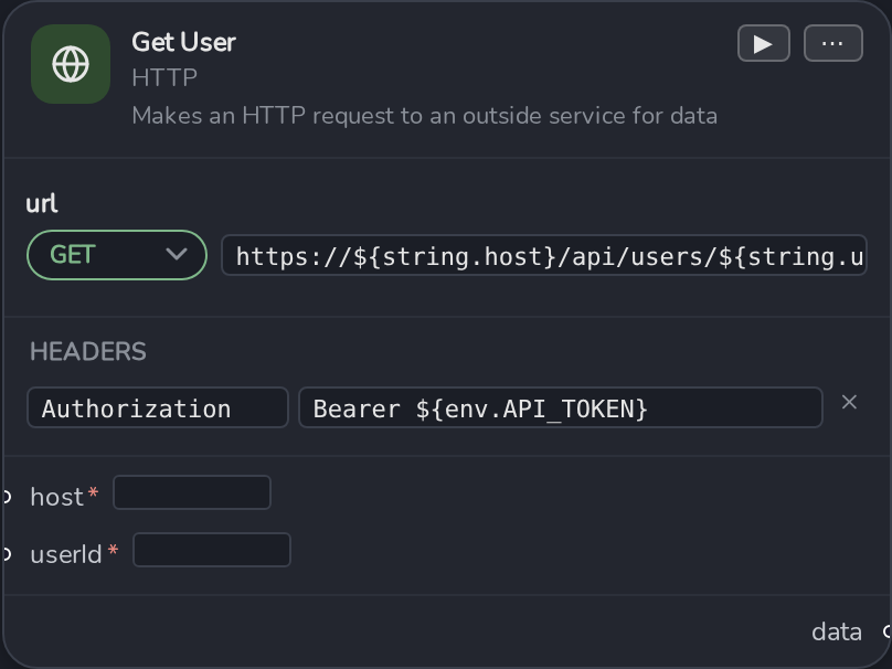 Every kind of node, first class
